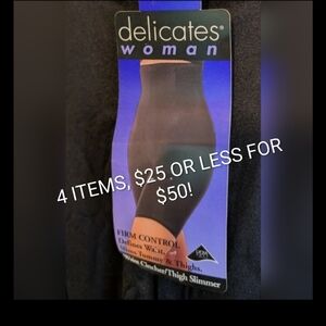 JCPenney Black High-Waisted Shapewear